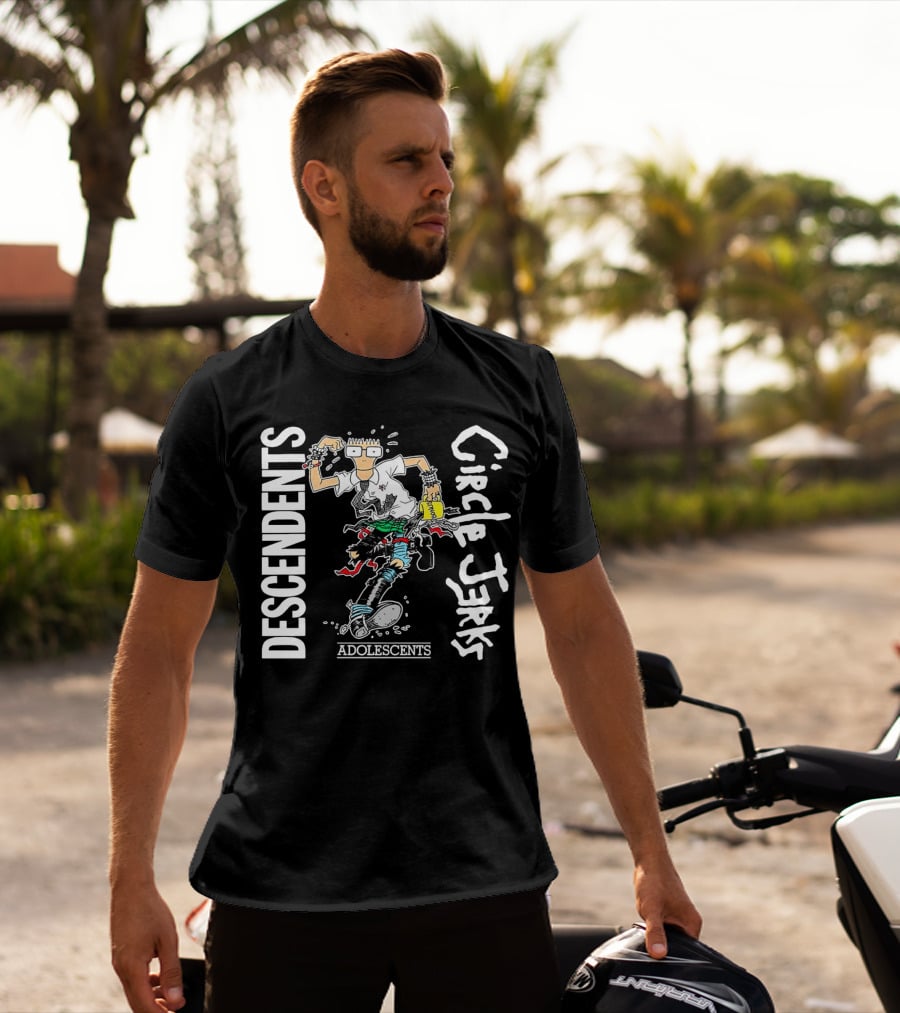 Descendents Circle Jerks Adolescents Tour T-Shirt