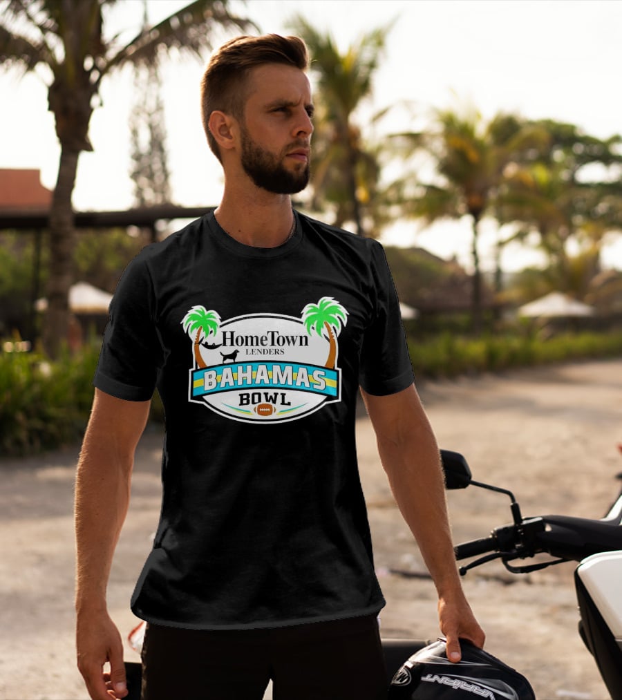 HomeTown Lenders Bahamas Bowl Palms Football T-Shirt