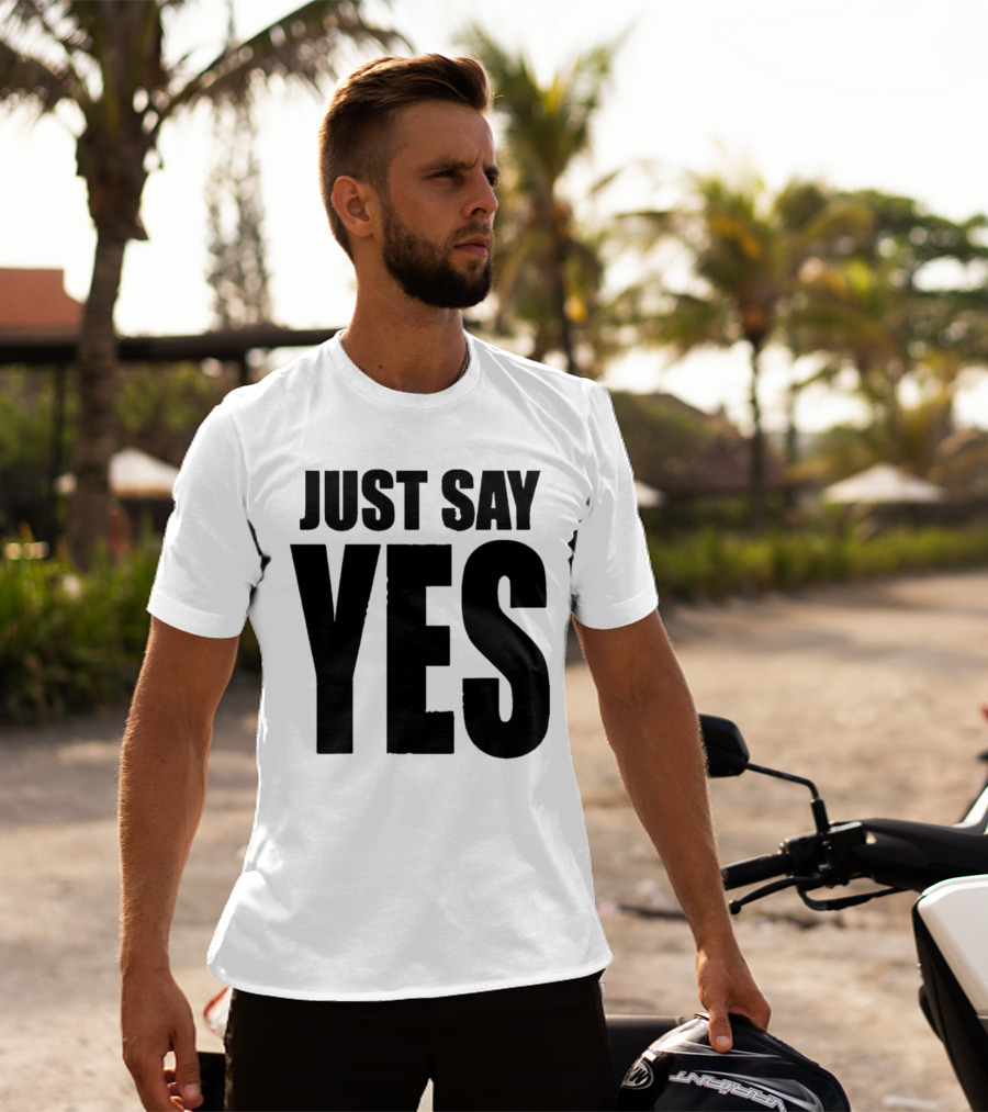 Daniel Bryan Just Say Yes Wrestling Catchphrase T-Shirt