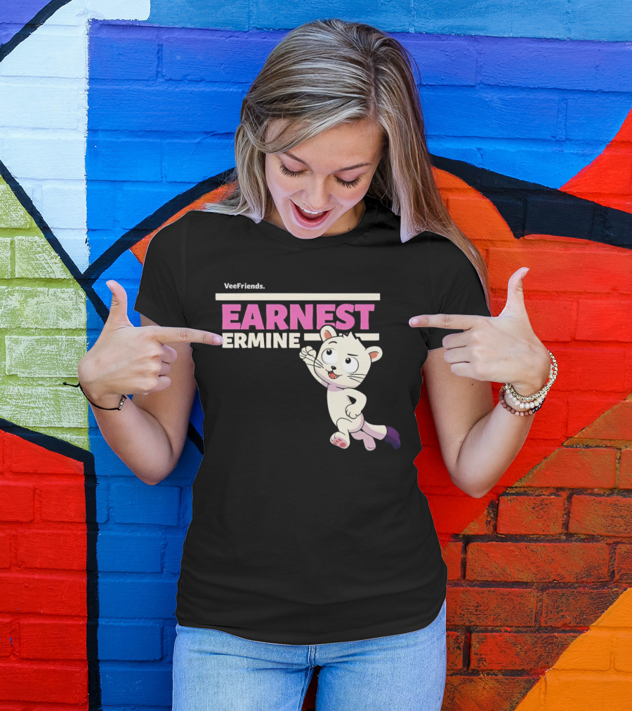 VeeFriends Earnest Ermine Character T-Shirt