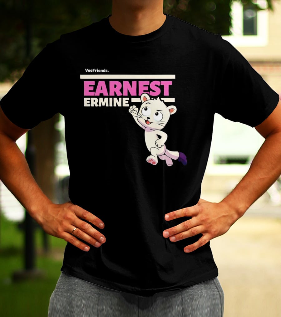 VeeFriends Earnest Ermine Character T-Shirt