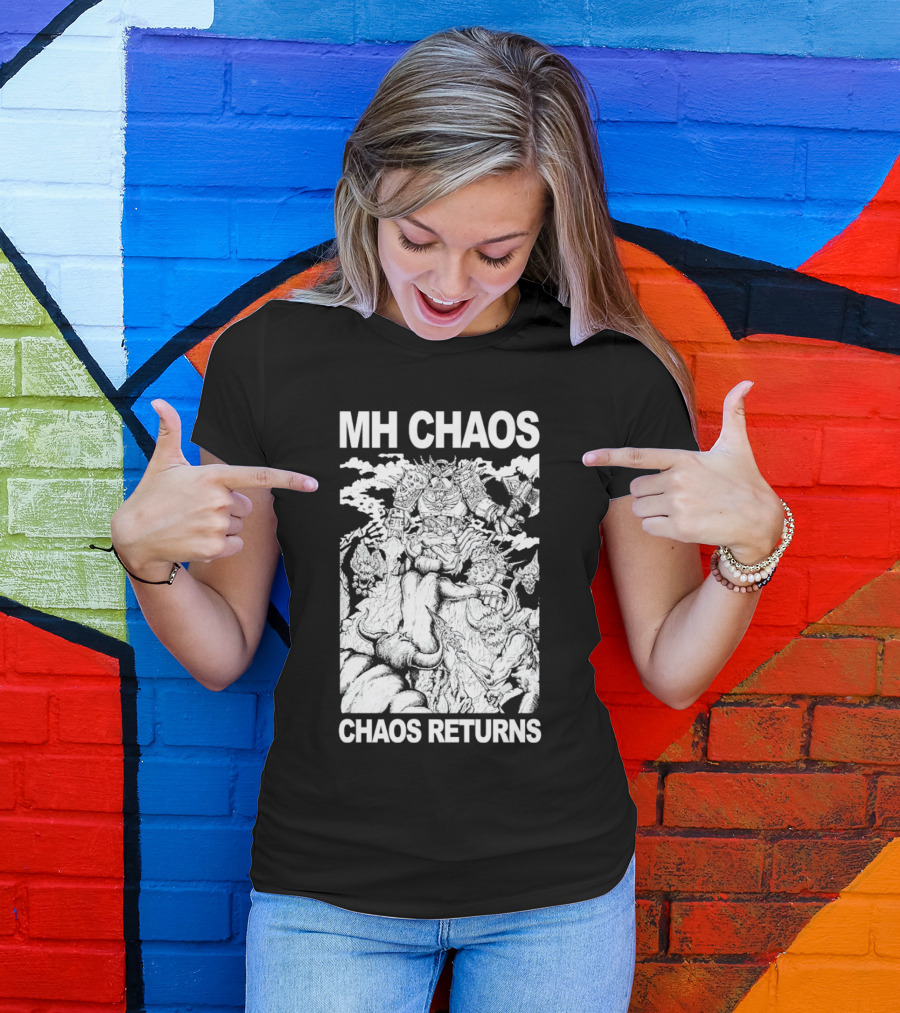 MH Chaos Chaos Returns Fantasy Illustrated Adventure T-Shirt