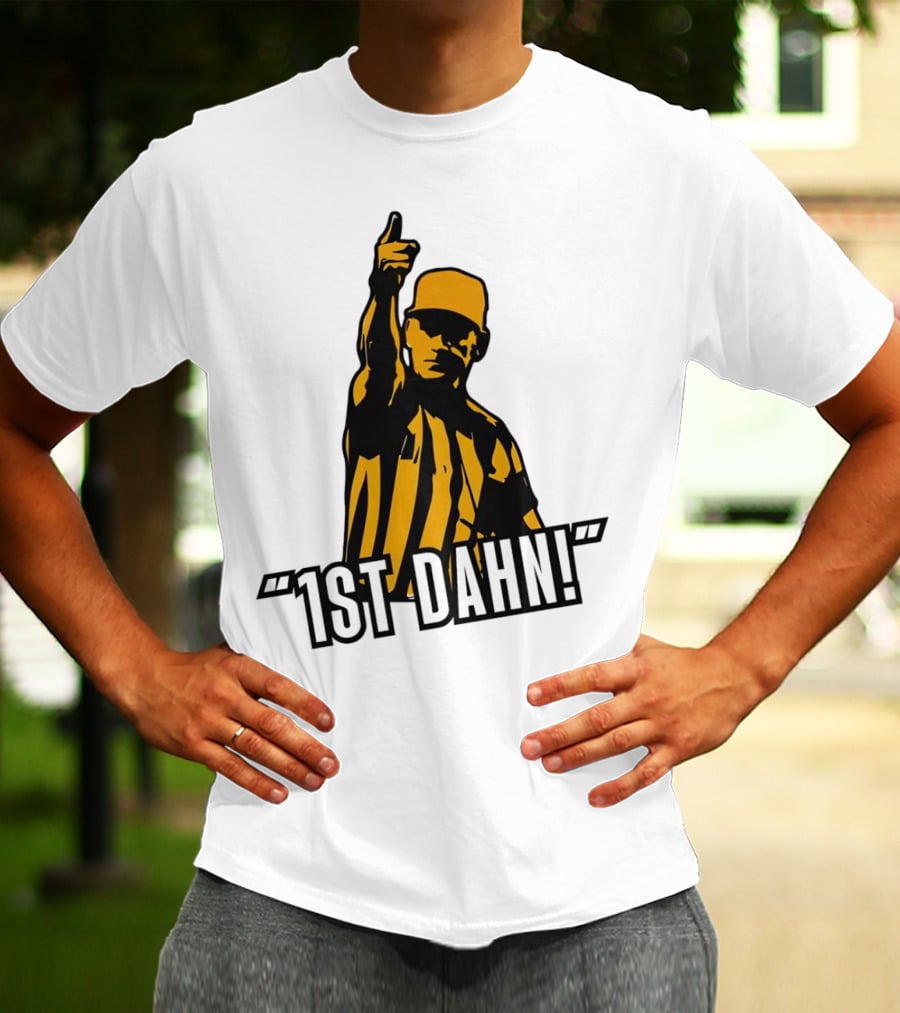 Pittsburgh Steelers 1st Dahn Referee Gesture Steelers Colors T-Shirt