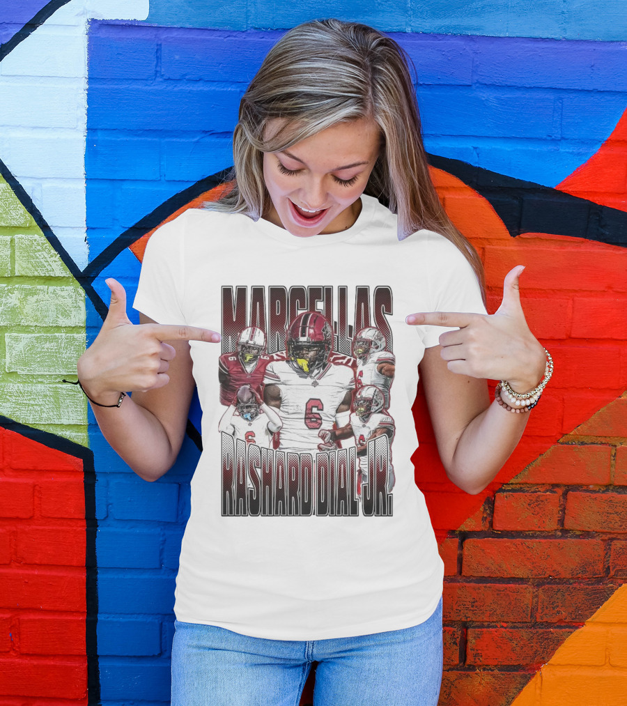 Marcellas Rashard Dial Jr South Carolina Football Gamecocks Vintage T-Shirt