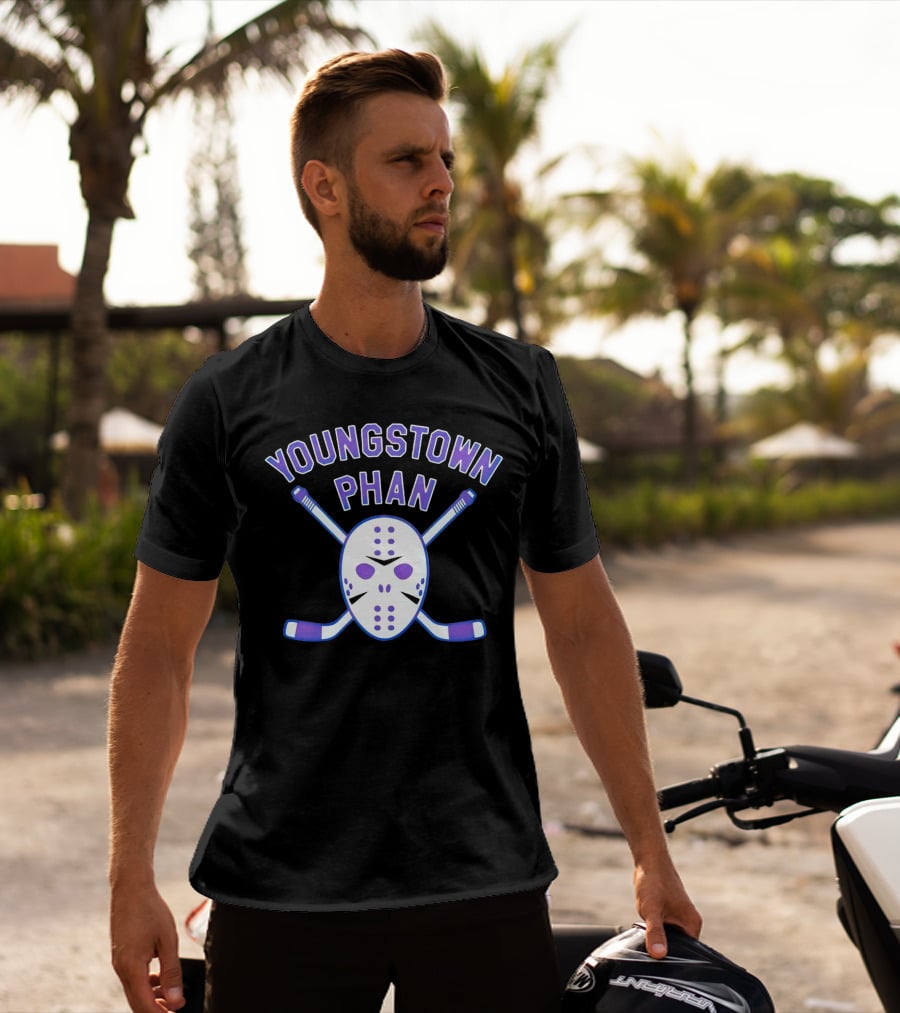 Youngstown Phan Jason Voorhees Mask Hockey Sticks T-Shirt