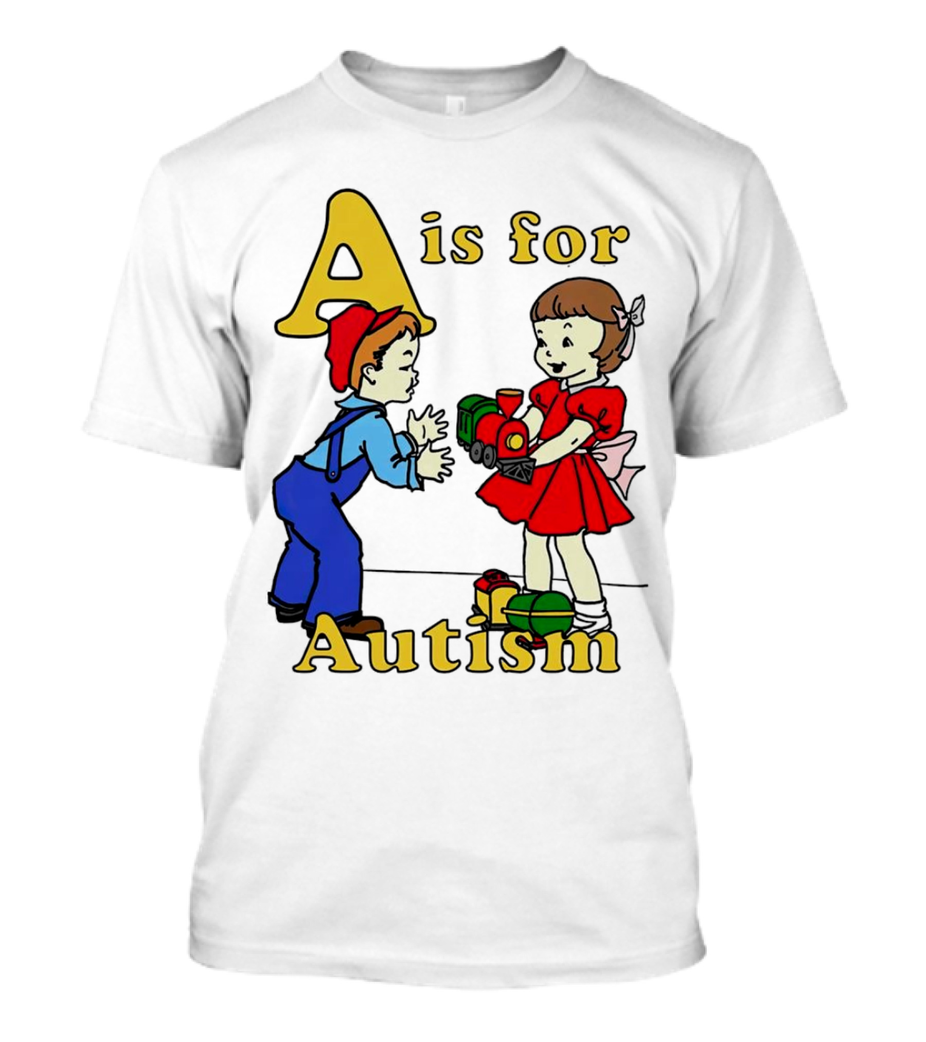 A Is For Autism Train Toys Children Classic T-Shirt