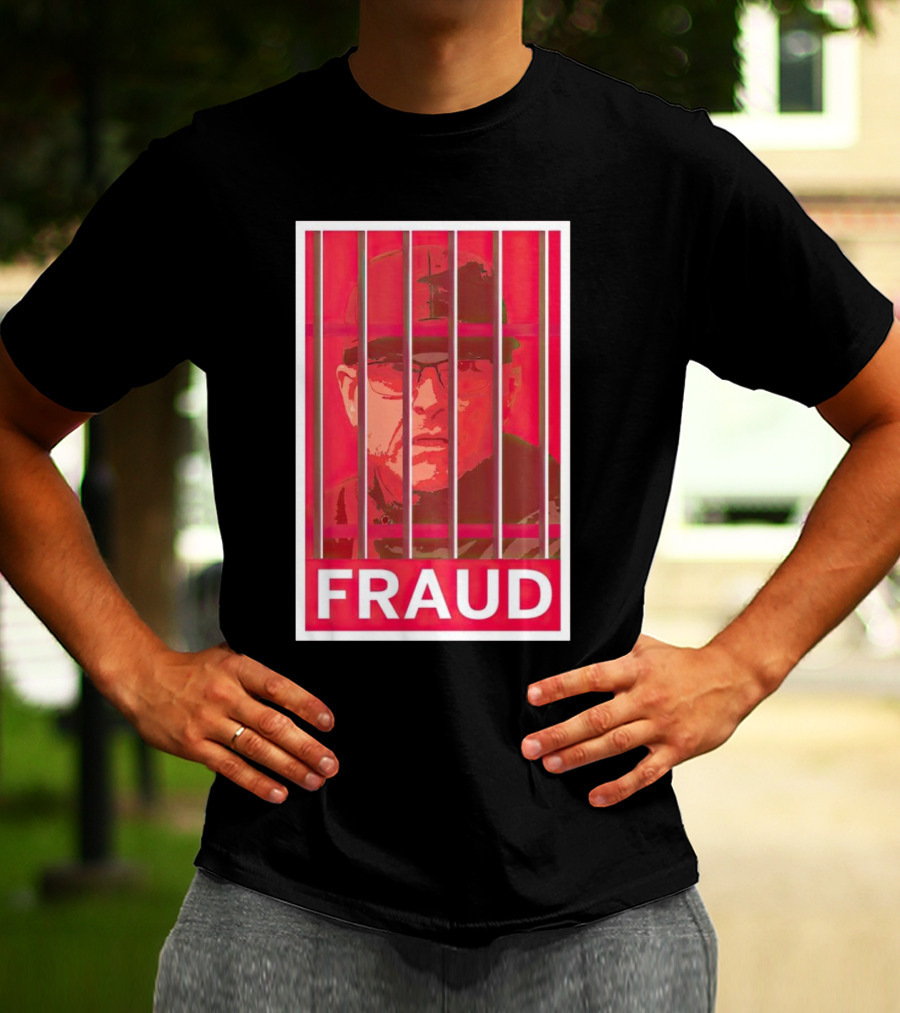Jim Harbaugh Behind Bars Fraud T-Shirt