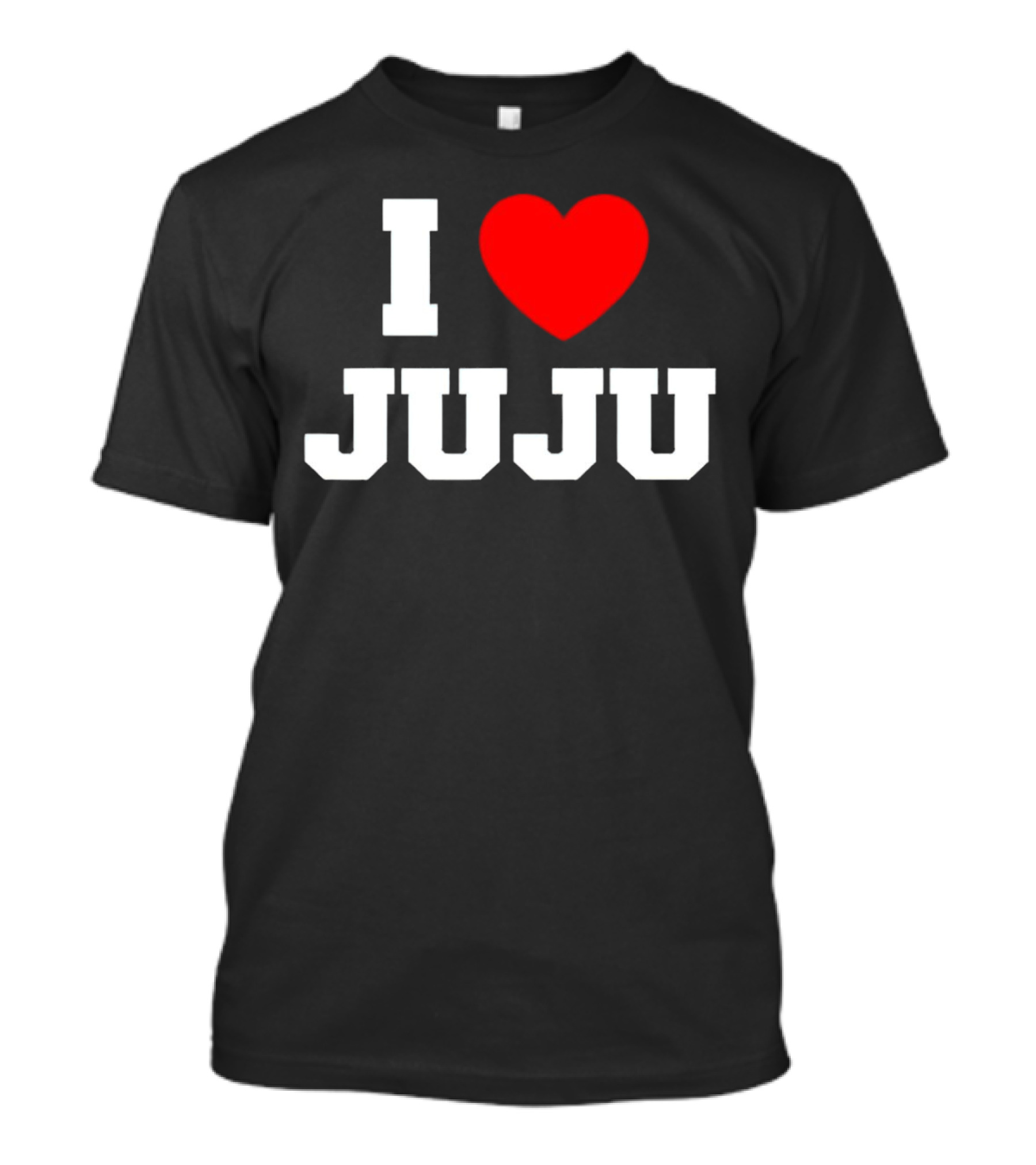 I Love Juju Red Heart T-Shirt