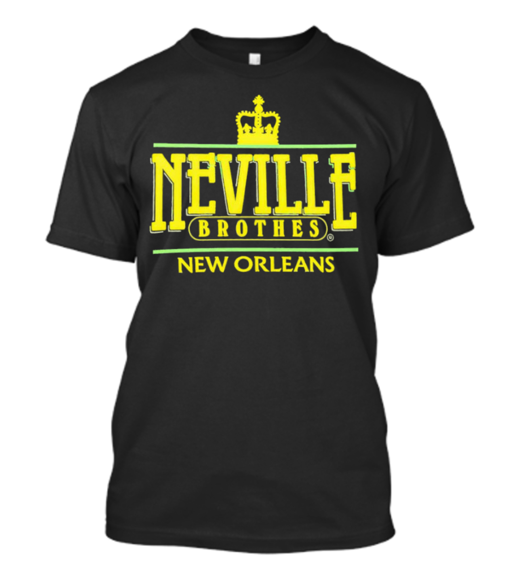 Neville Brothers Crown Logo New Orleans T-Shirt
