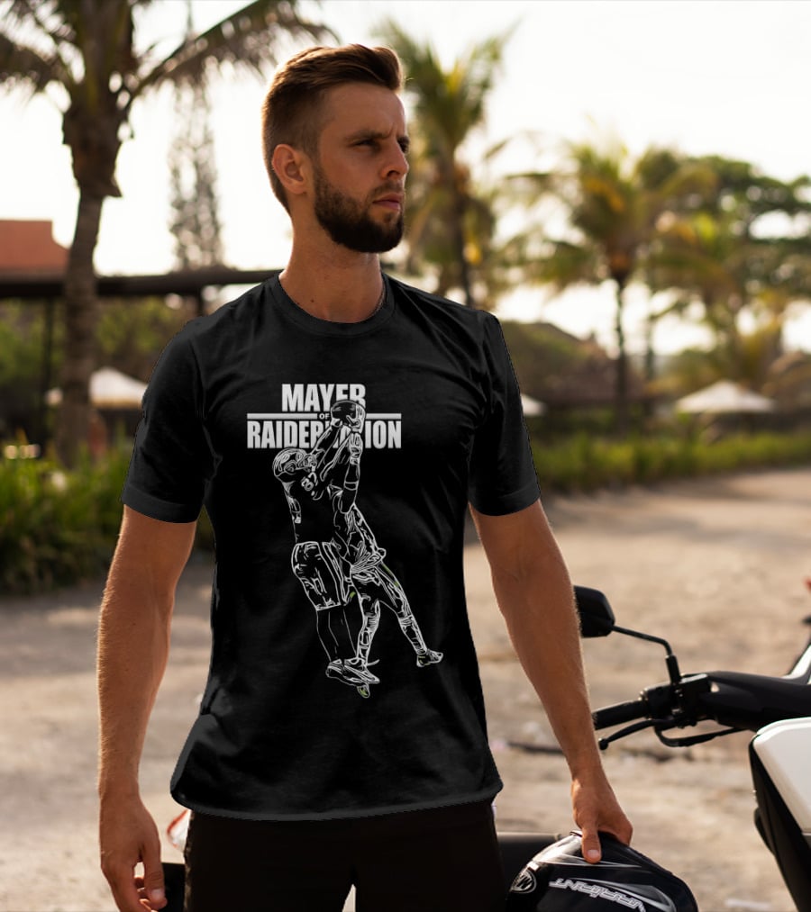 Mayer Of Raidernation Football Action T-Shirt