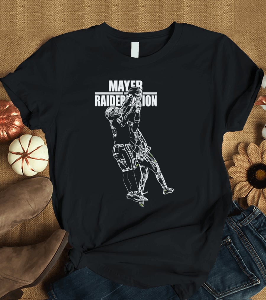 Mayer Of Raidernation Football Action T-Shirt