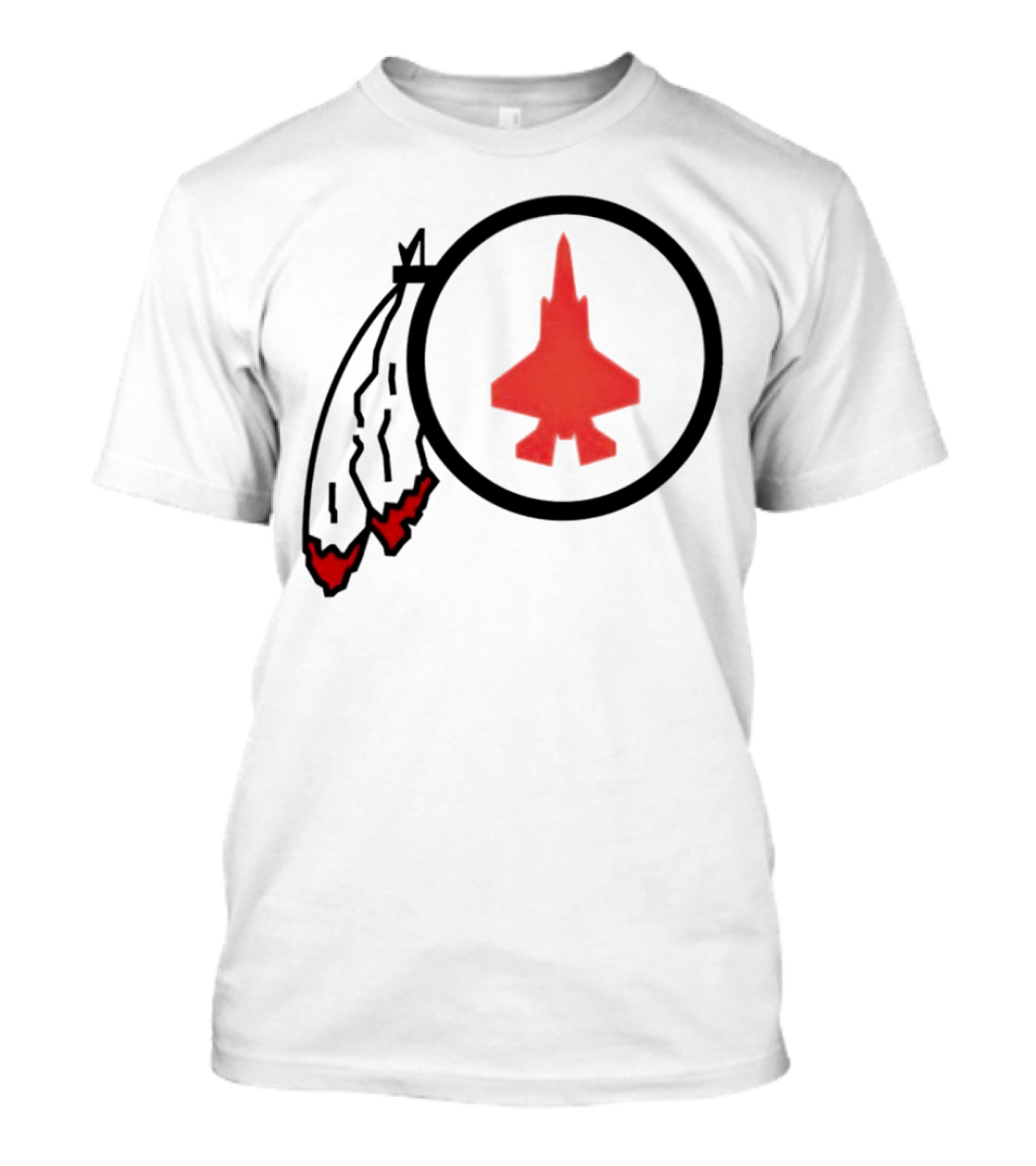 Ultah Native Rocket Red Jet Feathers T-Shirt