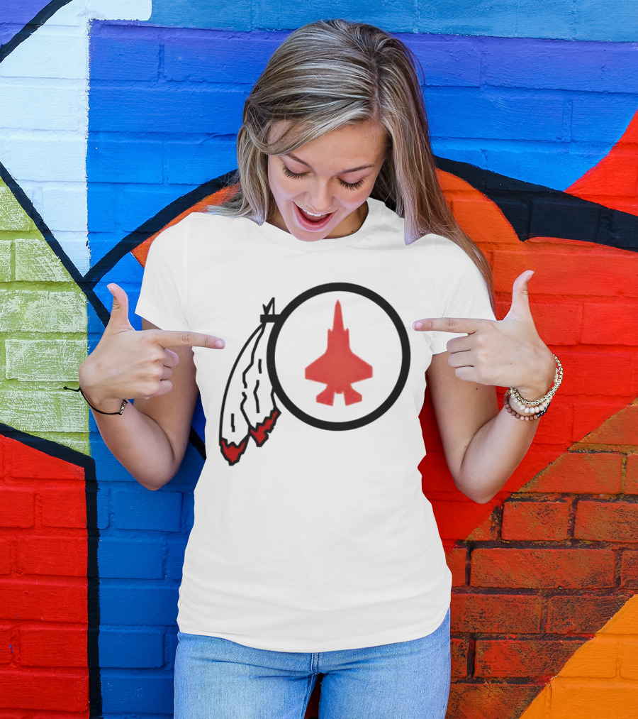 Ultah Native Rocket Red Jet Feathers T-Shirt