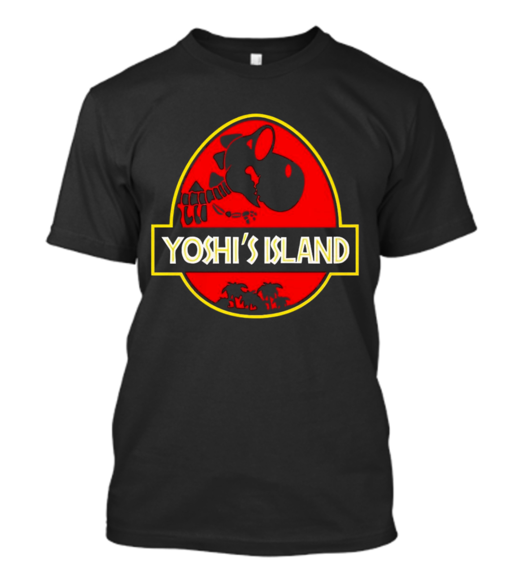 Jurassic Park Yoshi’s Island Logo Crossover T-Shirt