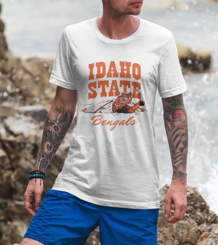 Idaho State Bengals Tiger T-Shirt