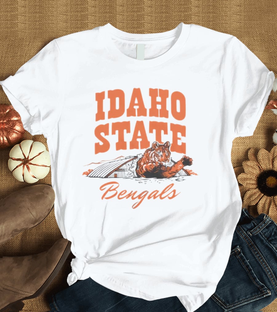 Idaho State Bengals Tiger T-Shirt