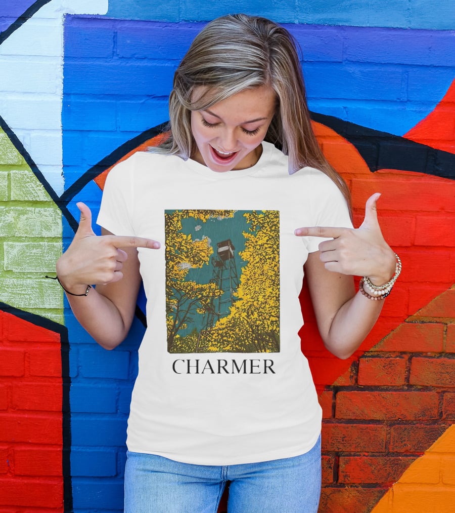 Charmer Fire Watch Tower Golden Foliage T-Shirt