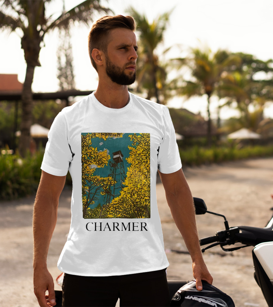 Charmer Fire Watch Tower Golden Foliage T-Shirt