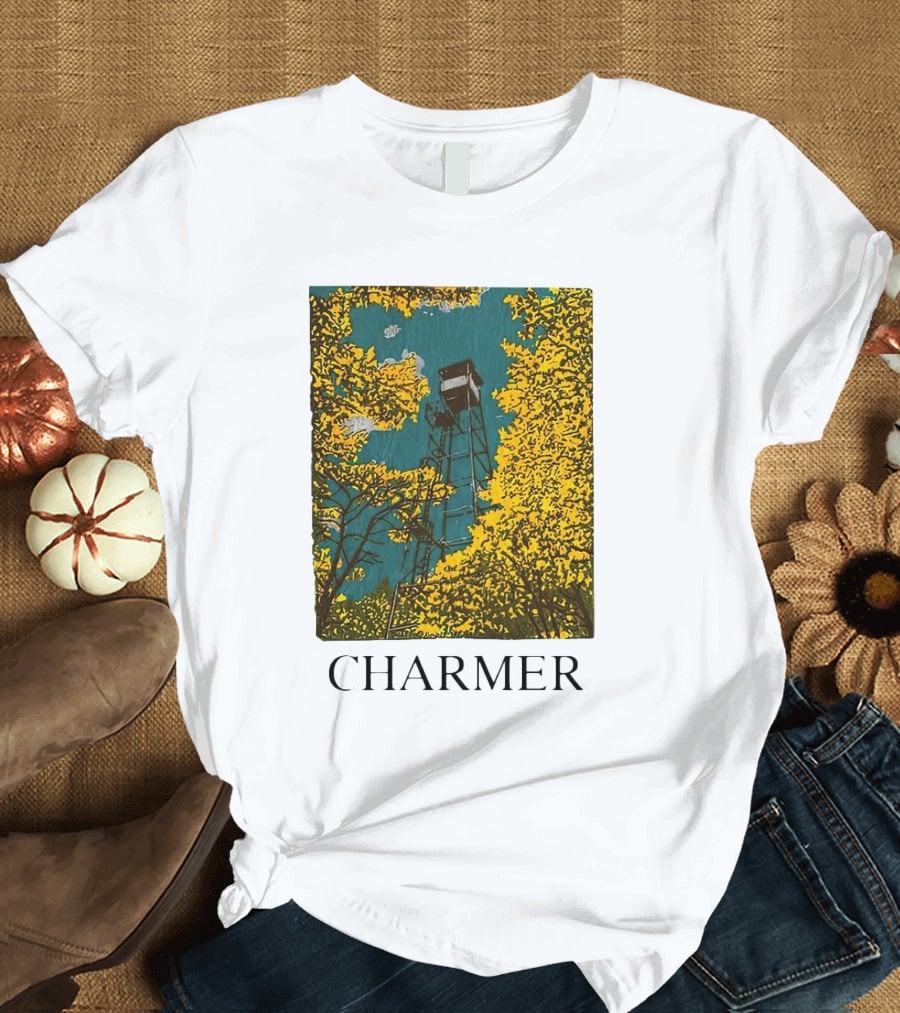Charmer Fire Watch Tower Golden Foliage T-Shirt