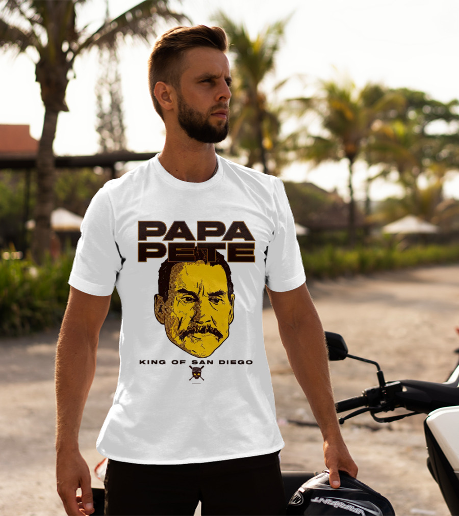 Papa Pete King Of San Diego Iconic Yellow T-Shirt