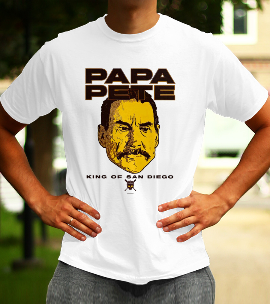 Papa Pete King Of San Diego Iconic Yellow T-Shirt