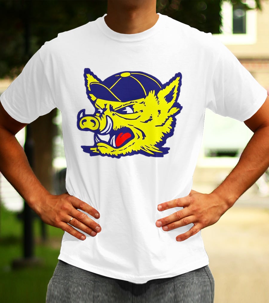 Vamos Javelinas Texas Football Fierce Yellow Mascot T-Shirt