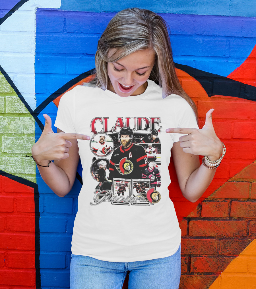 Claude Giroux Ottawa Senators Hockey Player Highlight Montage T-Shirt