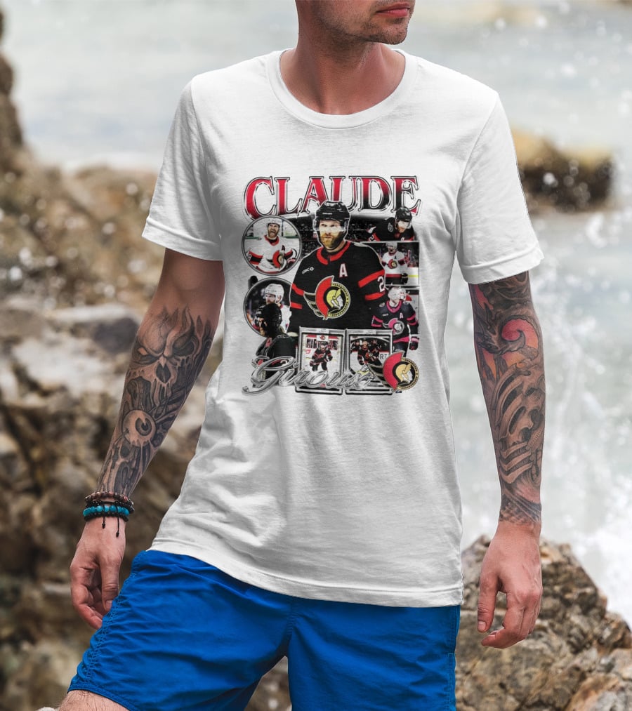 Claude Giroux Ottawa Senators Hockey Player Highlight Montage T-Shirt