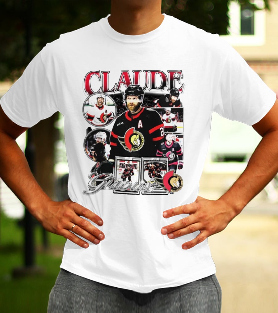 Claude Giroux Ottawa Senators Hockey Player Highlight Montage T-Shirt