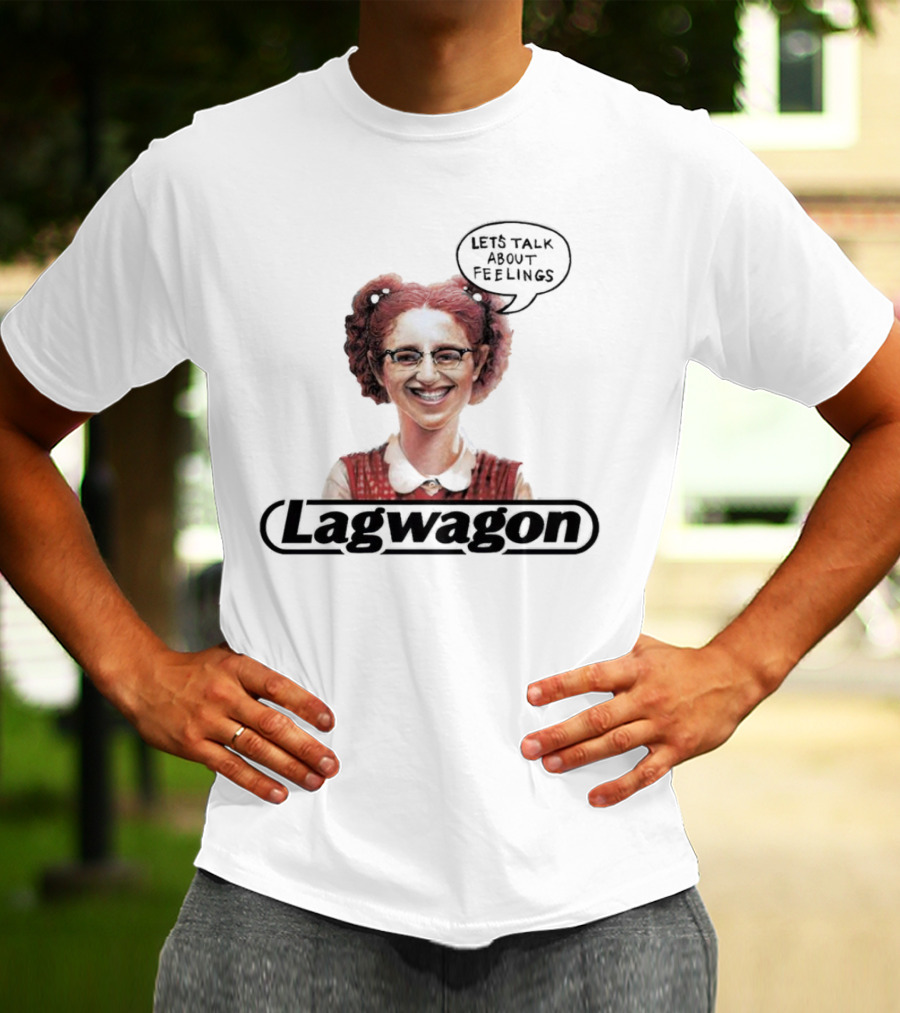 Lagwagon Let's Talk About Feelings Retro Character T-Shirt