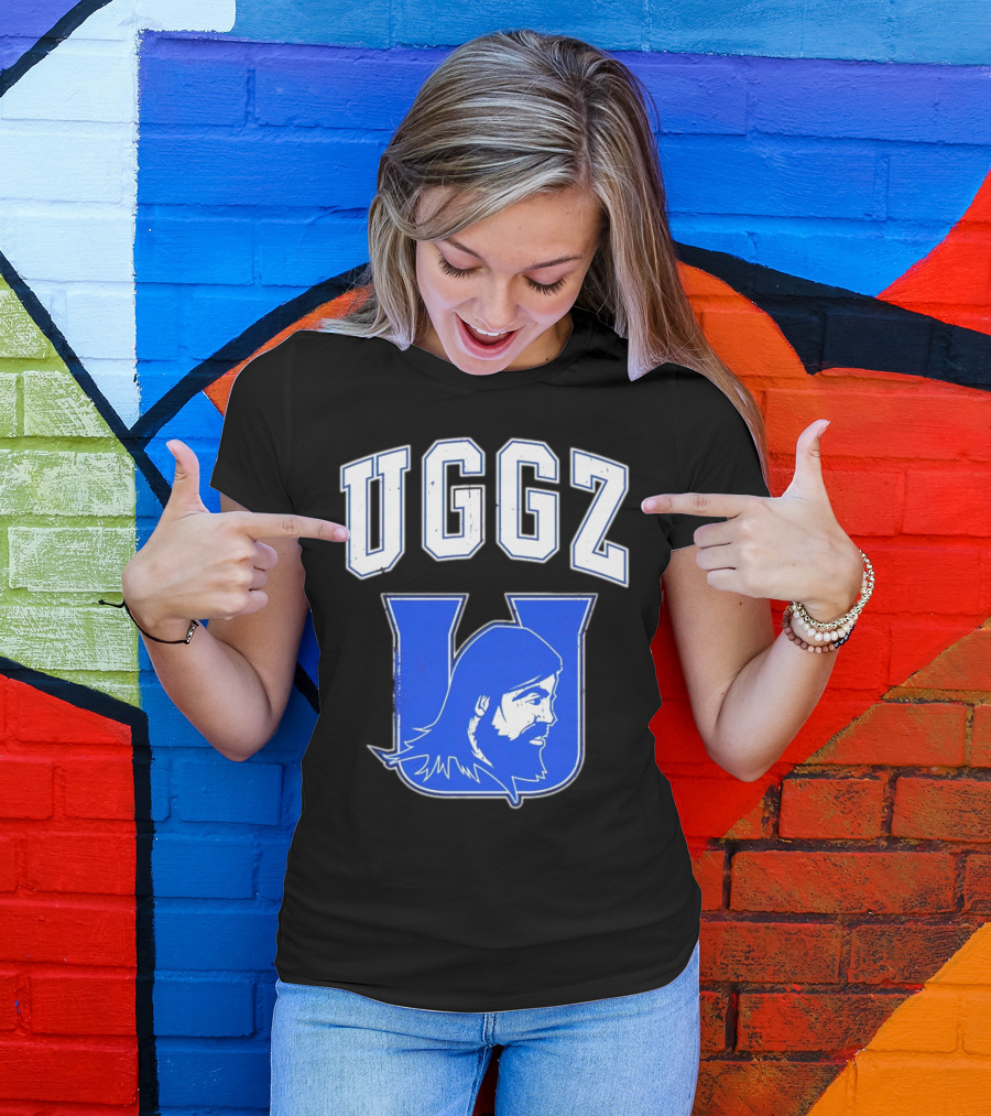 UGGZ U Uglee Edric Everhart Collegiate Blue Varsity T-Shirt