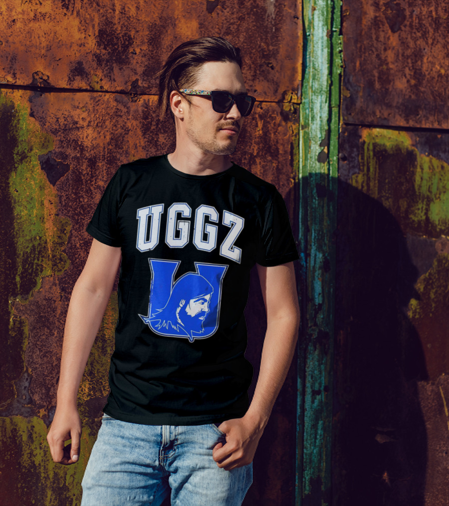 UGGZ U Uglee Edric Everhart Collegiate Blue Varsity T-Shirt