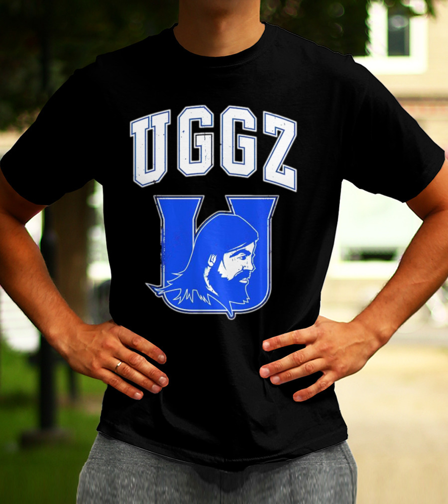 UGGZ U Uglee Edric Everhart Collegiate Blue Varsity T-Shirt