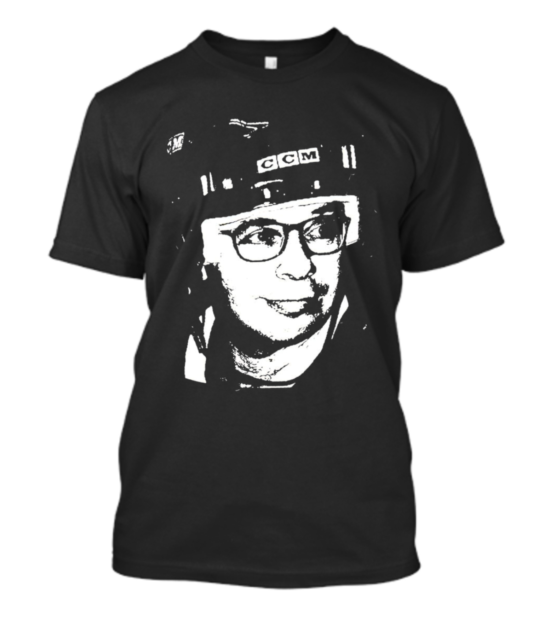 Rick Moranis CCM Hockey Helmet Iconic T-Shirt