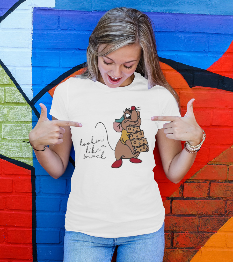 Lookin Like A Snack Jaq And Gus With Cheesy Delight T-Shirt