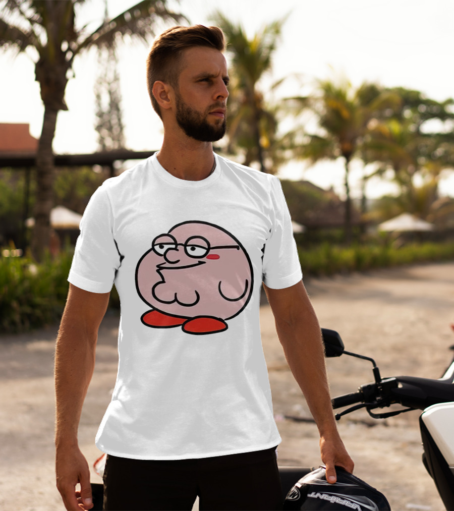 Peter Griffin Kirby Crossover Mashup T-Shirt