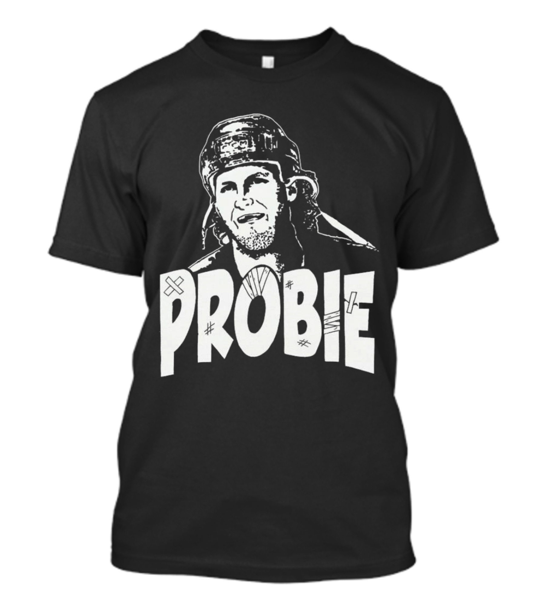 Bob Probert Probie Hockey T-Shirt