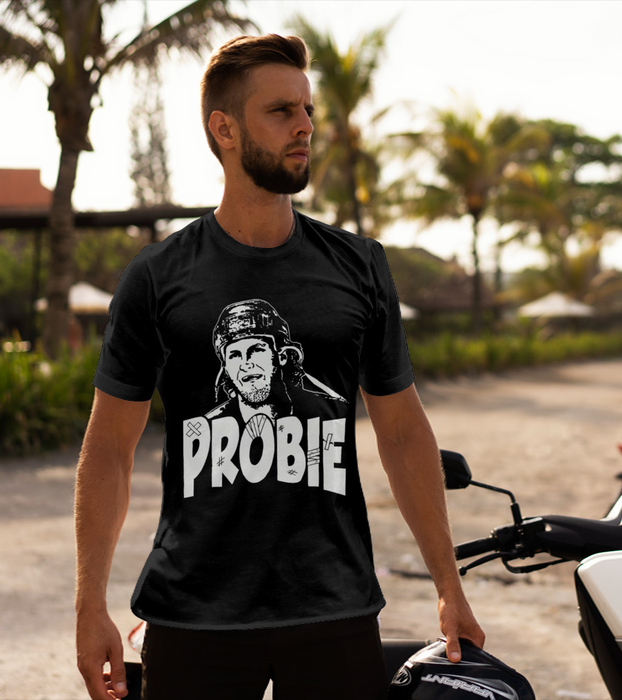Bob Probert Probie Hockey T-Shirt