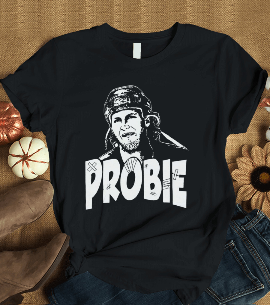 Bob Probert Probie Hockey T-Shirt