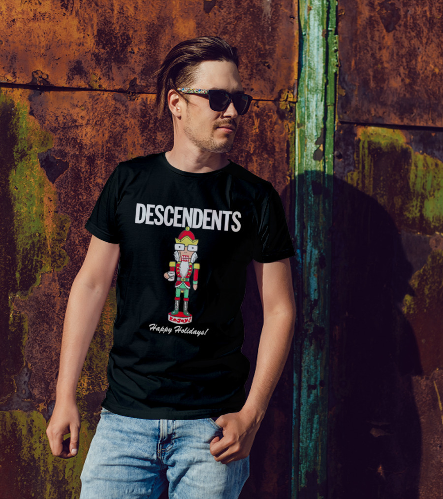 Descendents Milo Nutcracker Enjoy Happy Holidays T-Shirt