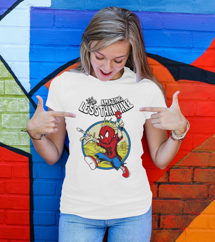 The Less Than Jake Amazing Jake Spider-Man T-Shirt