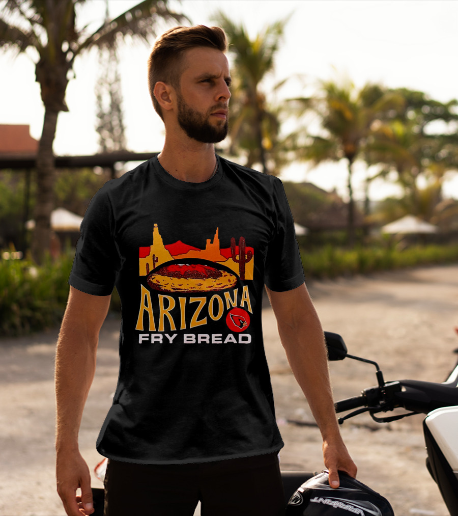 Arizona Fry Bread Arizona Cardinals NFL Desert Scene T-Shirt