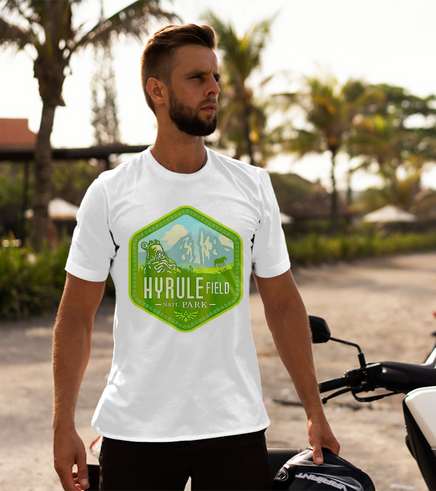 Hiking Wanderlust Hyrule Field National Park T-Shirt