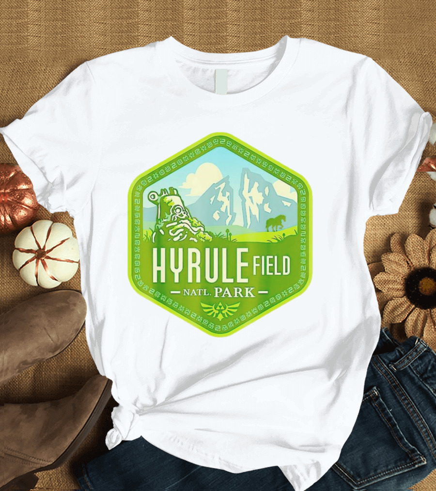 Hiking Wanderlust Hyrule Field National Park T-Shirt