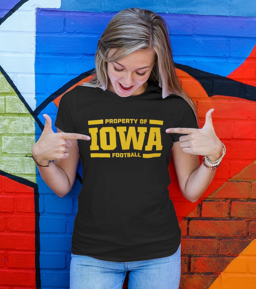 Kirk Ferentz Property Of Iowa Football Iowa T-Shirt