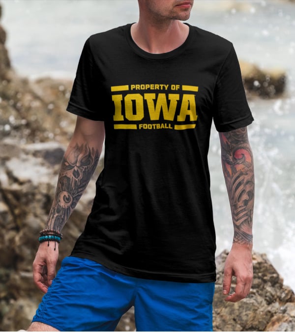 Kirk Ferentz Property Of Iowa Football Iowa T-Shirt