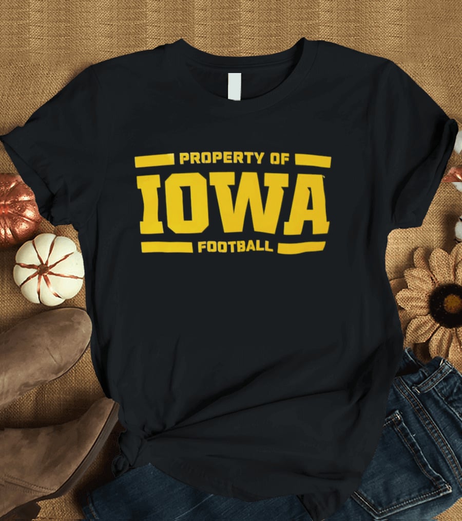Kirk Ferentz Property Of Iowa Football Iowa T-Shirt