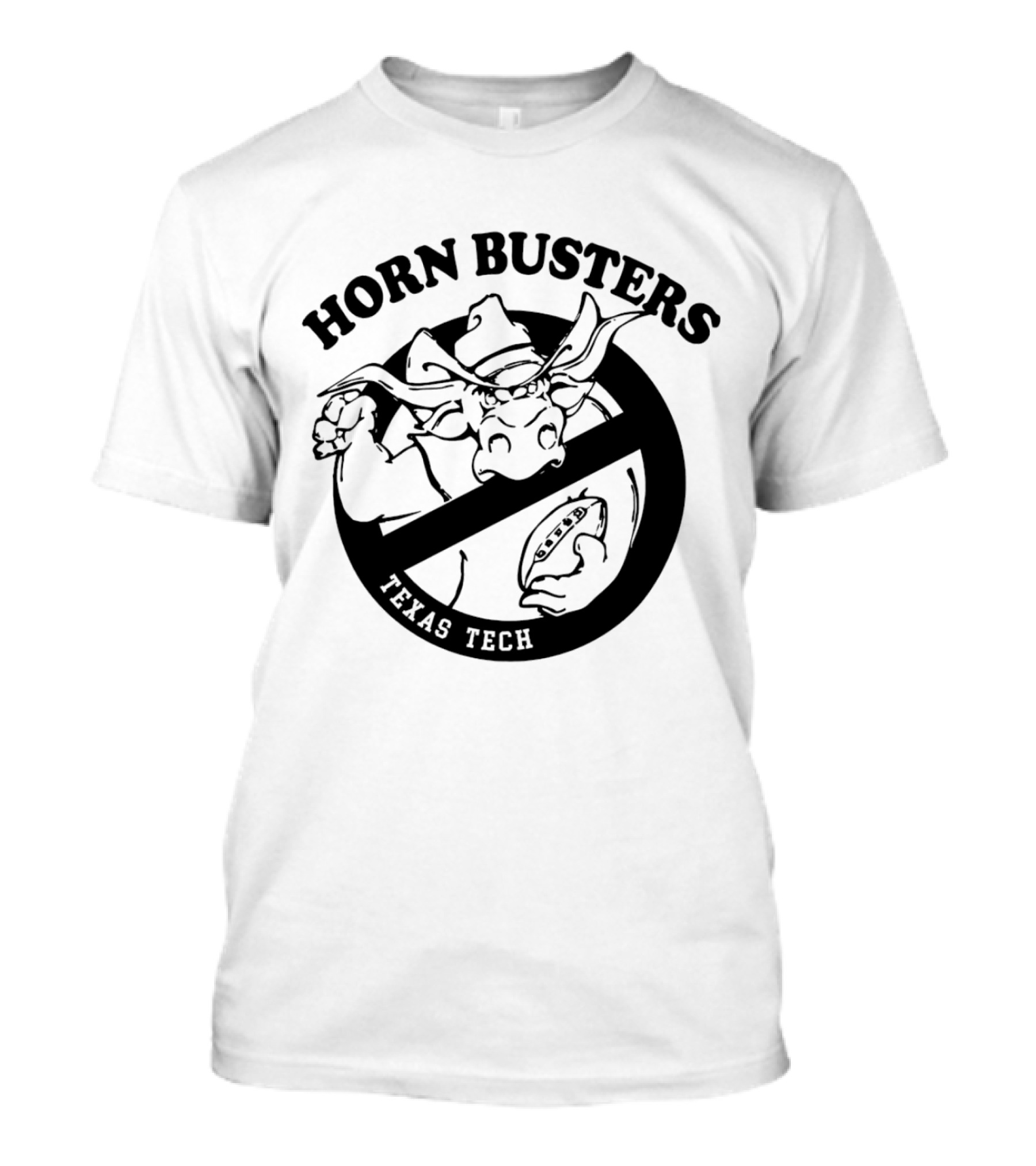 Texas Tech Red Raiders Horn Busters Football Mascot T-Shirt