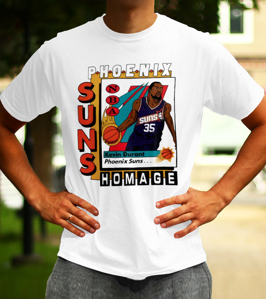 Kevin Durant Phoenix Suns NBA SkyBox Homage T-Shirt