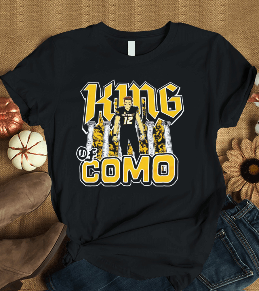 King Of CoMo Mizzou 12 Football T-Shirt